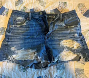 Denim Mom Shorts American Eagle thumbnail 1