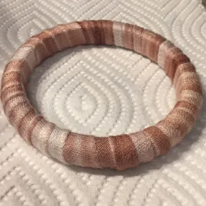 Free People Boho Fabric Wrapped Stackable Bracelet thumbnail 4