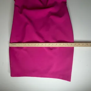 Vince Camuto One Shoulder Bow Pink Sheath Dress Size 6 Cocktail Wedding Evening thumbnail 15