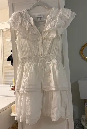 LoveShackFancy Target White Dress thumbnail 1