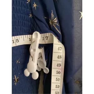 NWT Her Universe Blue & Gold Star Mockneck Top Sz L thumbnail 4