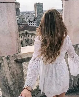 Zara White Lace Fairytale Dress size XS thumbnail 5