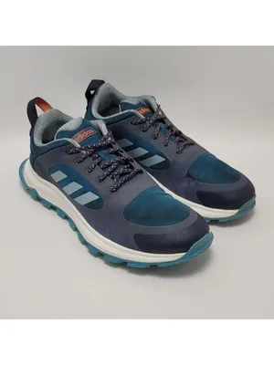 Adidas Response Trail X Running Shoes Women’s Size 7 Navy/Teal Blue thumbnail 11