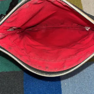 Dooney and Bourke Black Nylon North South Triple Zip Purse Bag thumbnail 4