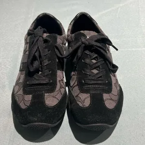 Coach‎ Canvas Pattern Sneakers size 6.5B B29 thumbnail 4