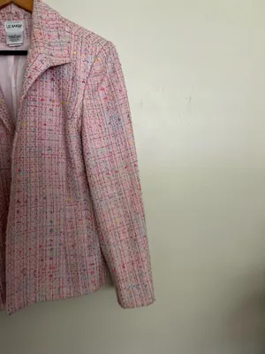 Vintage pink blazer thumbnail 2