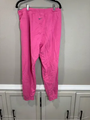 Nike Yoga Joggers Pink Size XL thumbnail 3