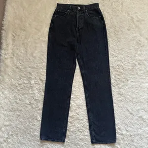 Aritzia Denim Forum Jeans The '90s Joni Hi-rise Loose Jean Black Sz 25 thumbnail 3