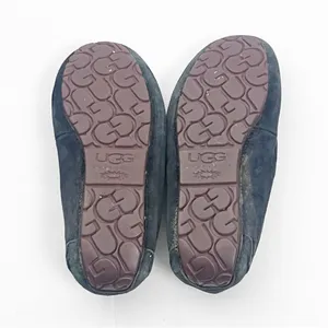 UGG AUSTRALIA Ansley Black Waterproof Water Resistant Suede Lined Slippers 7 thumbnail 4