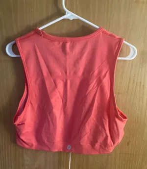 Athletic Crop Top Pink thumbnail 2