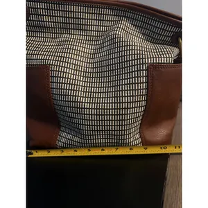Fossil purse brown‎ black white thumbnail 11