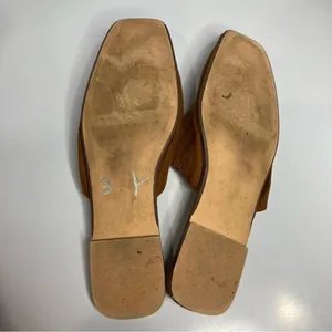 Banana Republic factory soft mules‎ cognac size 10 thumbnail 7