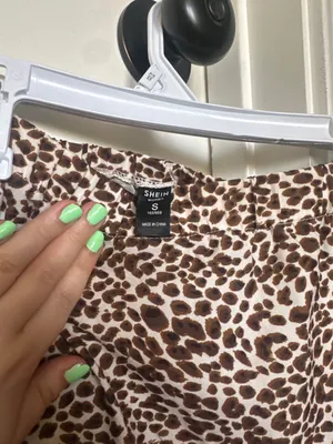 Shein Cheetah Print Skirt thumbnail 2