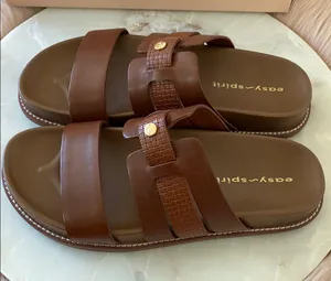 Easy Spirit NWT Women's Trevin Banded Slip-On Sandals thumbnail 4