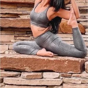 Marika Jungle Fever Sports Bra and Leggings Set Size Medium thumbnail 2