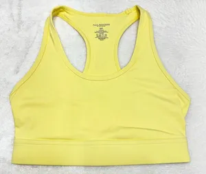 All Access by Bandier Yellow Racerback Sports Bra Size Small thumbnail 1
