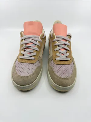 VEJA  V-10 SUEDE MULTICO PEACH SZ 7 thumbnail 2
