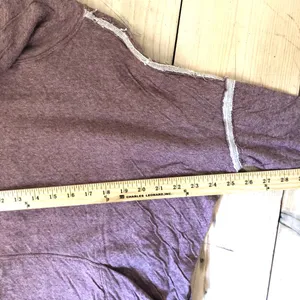 We the Free Free People Women's EUC Oversized Cowl Neck Sweater Pink/Mauve M thumbnail 8