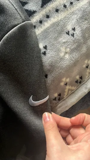 Nike Zip-Up Jacket Grey Dark women’s extra small  thumbnail 2