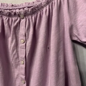 NWT Cute American Eagle Light Purple Puff Sleeve Shirt, size small! thumbnail 4
