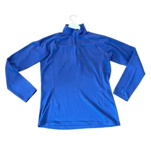 Eastern Mountain Sports EMS purple quarter zip pullover M thumbnail 2