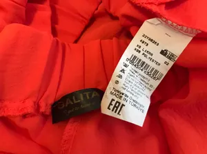 NWOT 2 Piece orange Outfit Shorts set size M thumbnail 12