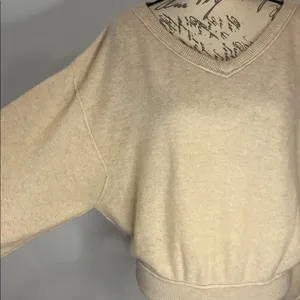 Free People ‘Love Like This’ cashmere pullover sweater L thumbnail 2