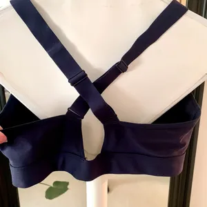 Under Armour Infinity Crossover Navy Blue Sports Bra thumbnail 3