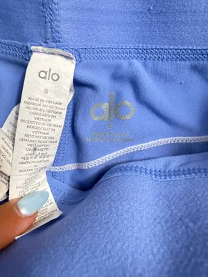 Alo Yoga Workout Set Blue thumbnail 4