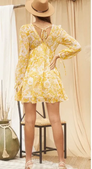 Flowy Floral Dress thumbnail 3