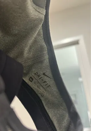Nike Grey Sports Bra thumbnail 3