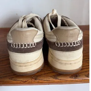 Rag & Bone‎ Retro Runner Brown Suede Leather Sneakers 37.5 Ortholite thumbnail 4