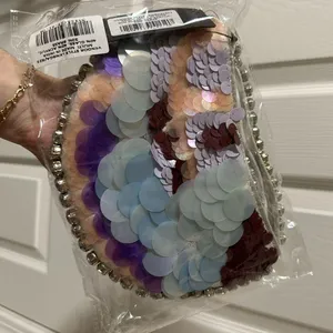 NWT Lulus Sequin and Rhinestone Purse thumbnail 5