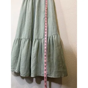 ASTR The Label Sage Green Off The Shoulder Midi Dress Small thumbnail 4