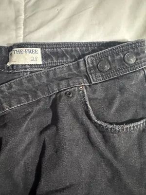 We The Free Maxine Denim Skort thumbnail 2