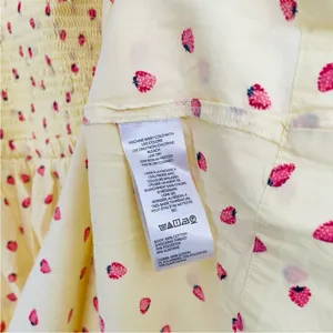 NWOT Free People Strawberry Yellow Midi Maxi Lavender Daze Dress Size Medium thumbnail 10