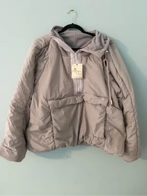 FP Movement In A Pillow Packable Puffer Pullover Oyster XL NWT thumbnail 4