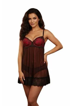 Babydoll Red size Large thumbnail 1