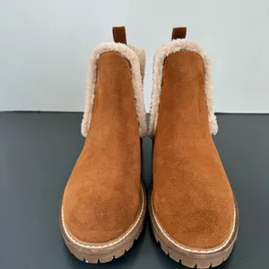 NEW Steve Madden Leopold Suede Leather Chelsea Boot in Camel Size 6.5 thumbnail 6