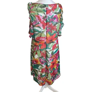 Nine West Tropical Floral Dress Size 14‎ NWT Wedding Guest Event Party Cruise thumbnail 4
