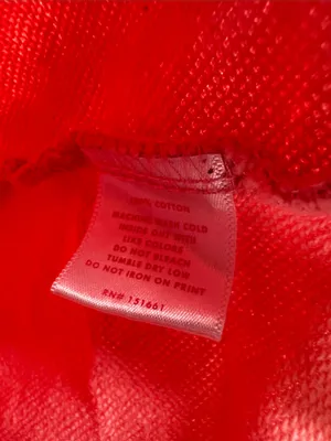 ban.do Pastel Pink Sweatshirt red floral hearts trust where you are M casual thumbnail 10
