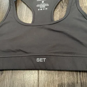 Set Active Formcloud Graphite Grey Racerback Bra thumbnail 4