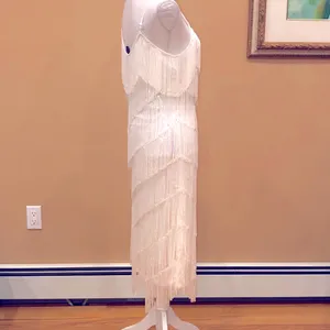 🆕 1920s Sequin and Fringe Flapper Party Mini Dress thumbnail 10