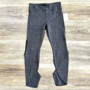 Free People movement Grey/black cut out leggings thumbnail 2