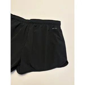 Nike Running Short Women Medium Black Dri-FIT Just Do It Waistband 3 Inch Inseam thumbnail 5