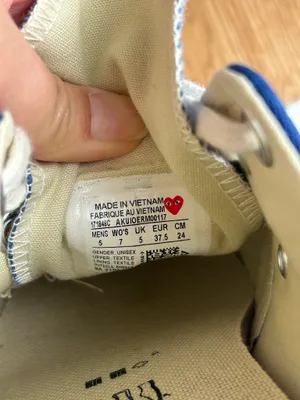 Converse Comme des Garçons Sneakers Low-Top thumbnail 6