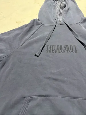 Taylor Swift washed Blue Pullover Hoodie The Eras Tour 23-24 large thumbnail 3