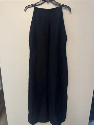 ZARA Women | Black | LINEN BLEND DRESS thumbnail 4