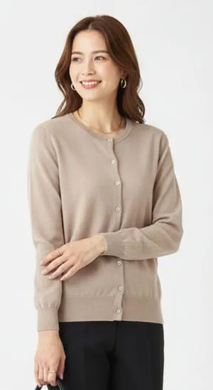 100% Cashmere Pure Collection Button Long Sleeve Cardigan Sweater 14 thumbnail 1