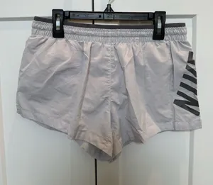 Nike Light Gray Running Shorts thumbnail 1